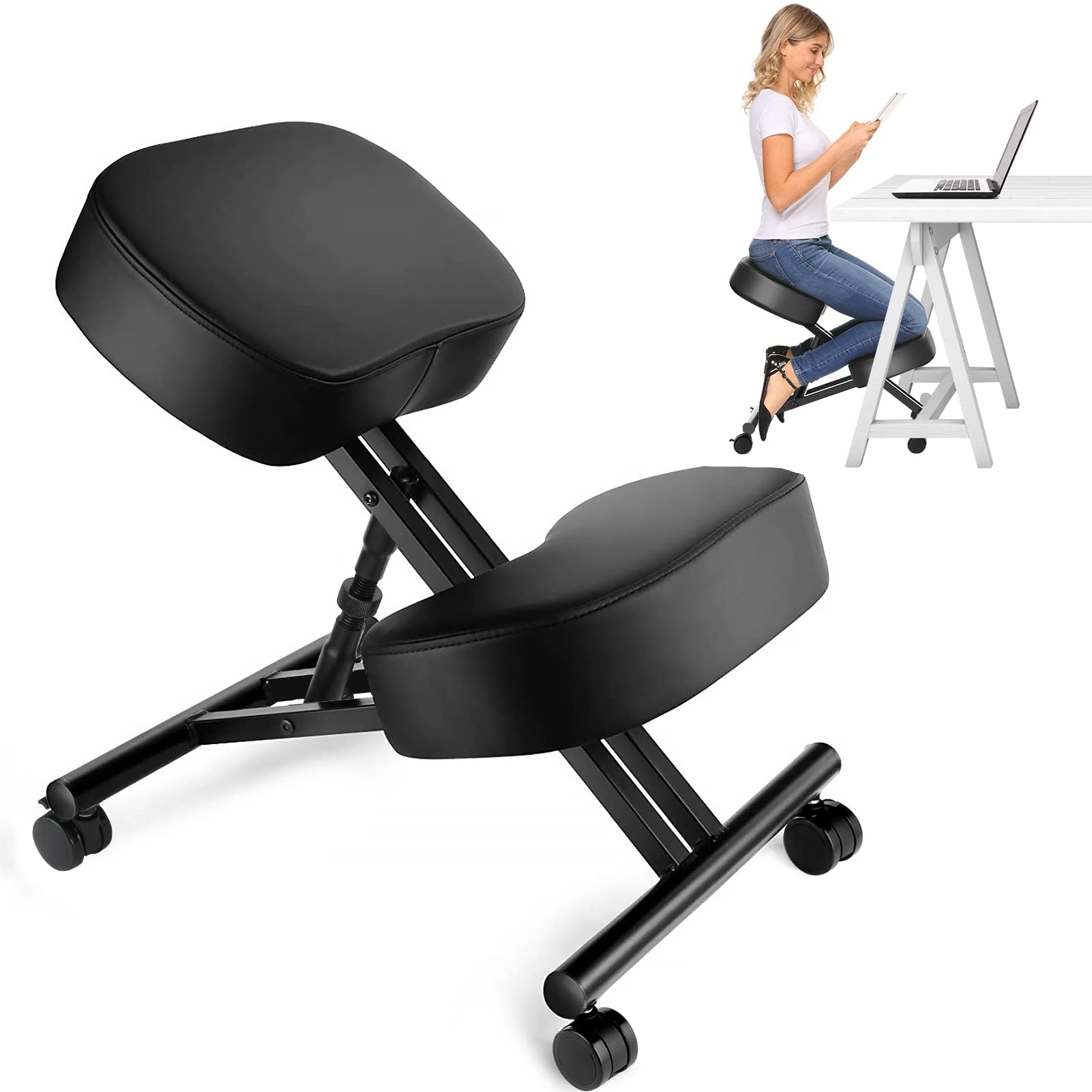 Home Office Furniture - Ofis İçin Ergonomik Diz Çökme Koltuğu,