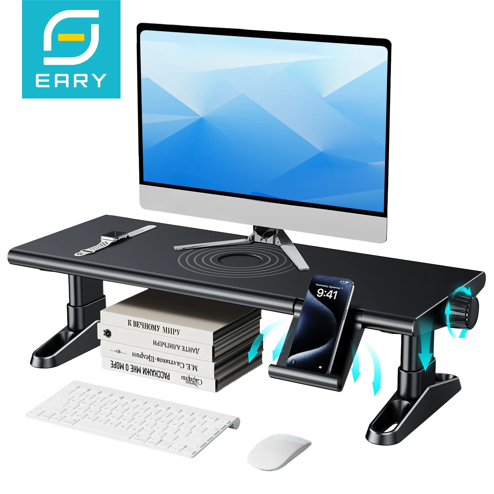 Monitor Riser Stand - Eary bilgisayar monitörü standı yükseltici masası
