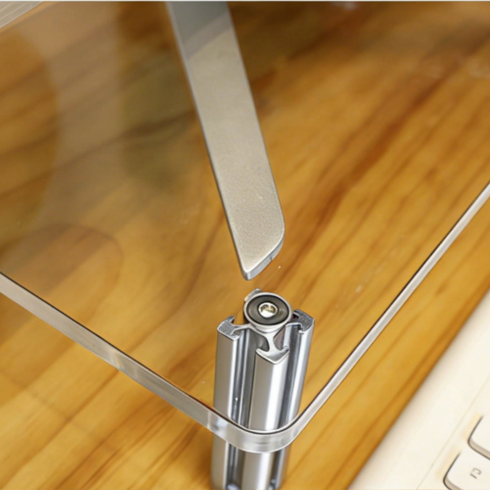 Monitor Riser Stand - Akrilik Monitör Standı Kolayca Temizlenebilir ve