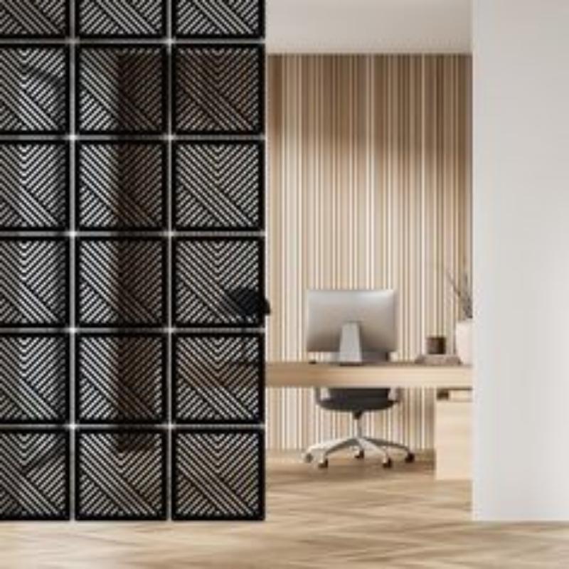 Home Office Interior Design - Lazer Kesim İç Dekorasyon Ekran Panelleri
