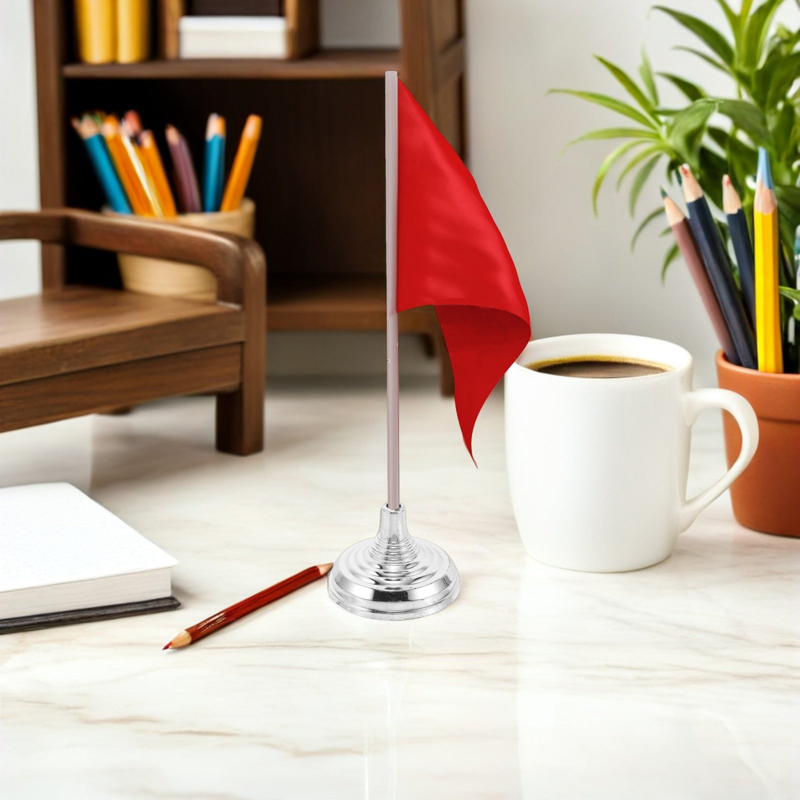 12 Adet Gümüş Mini Masa Bayrağ - Home Office Desk Ideas incelemesi ve fiyatı