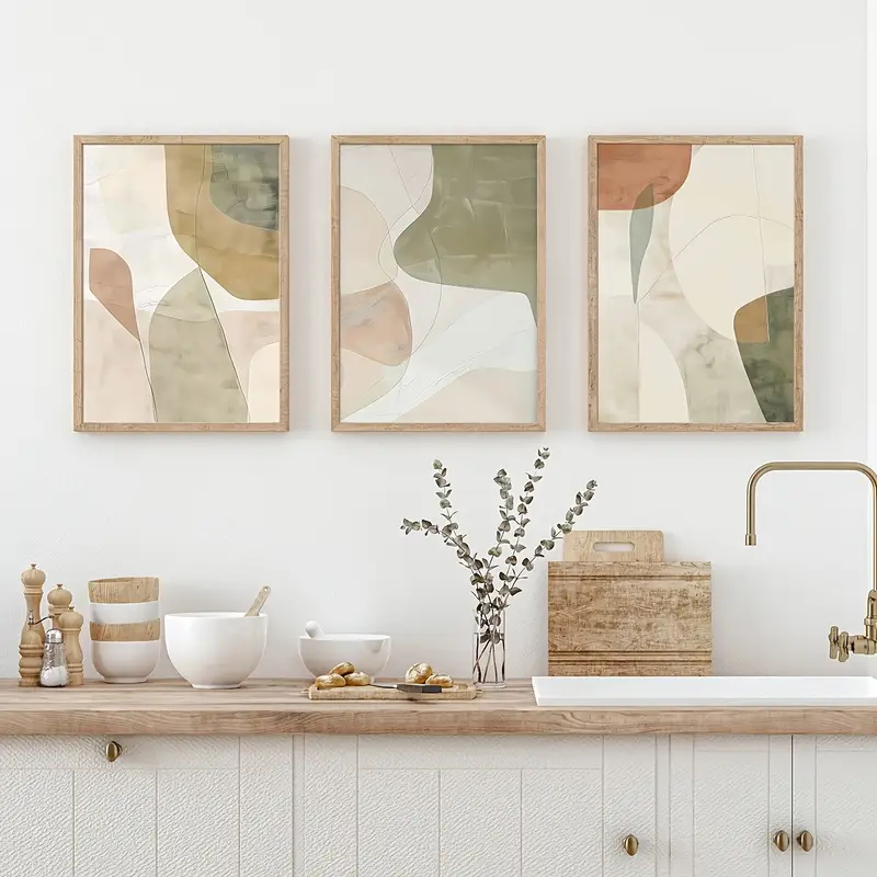 3 adet Modern Soyut, Basit, Nö - Home Office Ideas incelemesi ve fiyatı