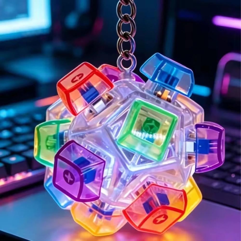 LED Işıklı Anahtarlık Klavye D - Home Office Desk Ideas incelemesi ve fiyatı