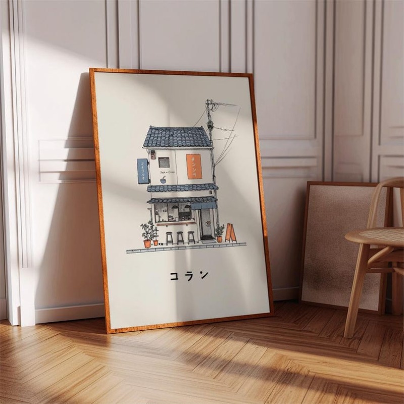 1 adet Japon Ramen Dükkanı Kan - Home Office Ideas incelemesi ve fiyatı