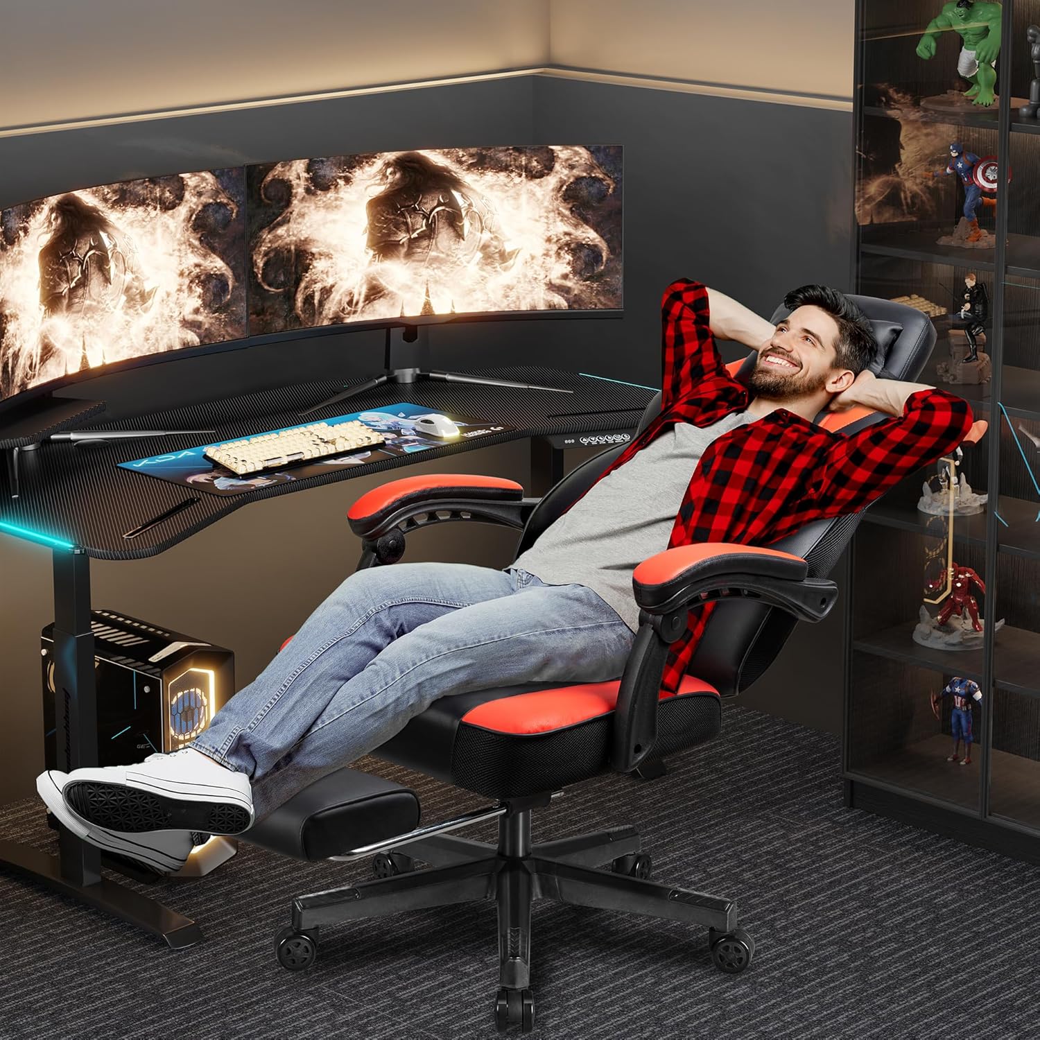 Ayak Dayamalı, Masajlı Bel Des - Home Office Image incelemesi ve fiyatı