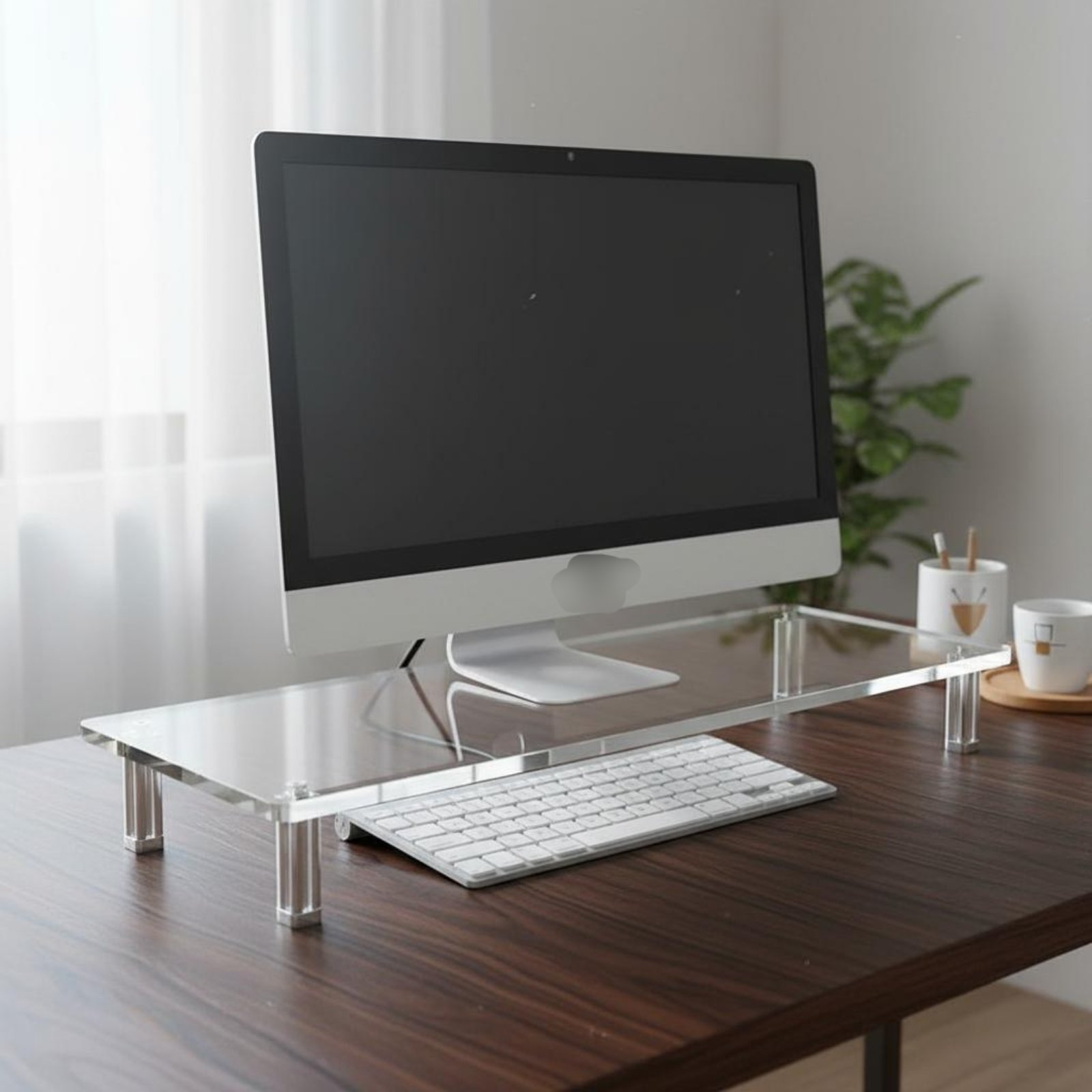 Akrilik Monitör Standı Kolayca - Monitor Riser Stand incelemesi ve fiyatı