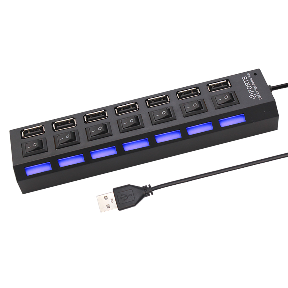 7 Port USB 2.0 Hub Splitter Di - Home Office Ideas incelemesi ve fiyatı